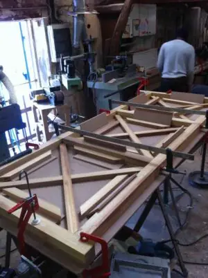 Garde-corps Robien à l’atelier