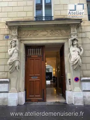 Porte cochère 30 rue Galilée Paris 8e