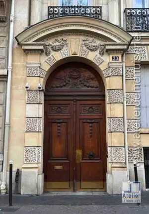 Porte cochère 33 avenue Kléber