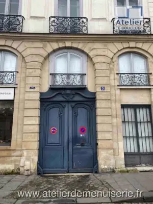 Porte cochère 5 quai Malaquais Paris 6e
