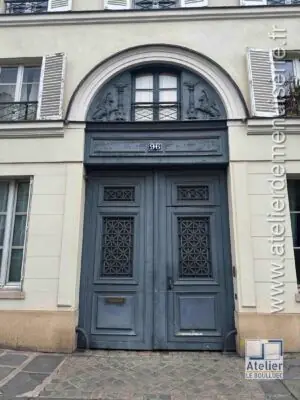 Porte cochère 96 rue de Grenelle Paris 7e
