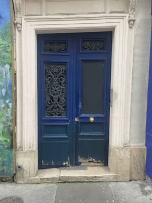 Porte Rue 37 Oberkampf P1 état Avant Remplacement 